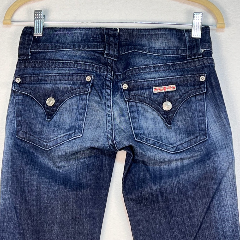 Hudson Blue Bootcut Jeans Womens 25 (28) Petite Signature 5 Pocket Low Rise